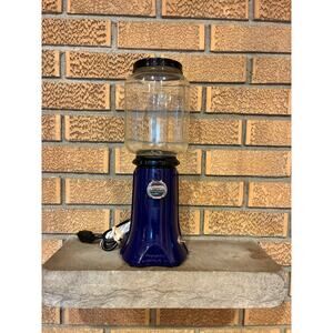Kitchen Aid Vintage Style Household coffee bean mill royal blue RARE